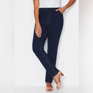 3X The Knit Jean Pull On Catherines